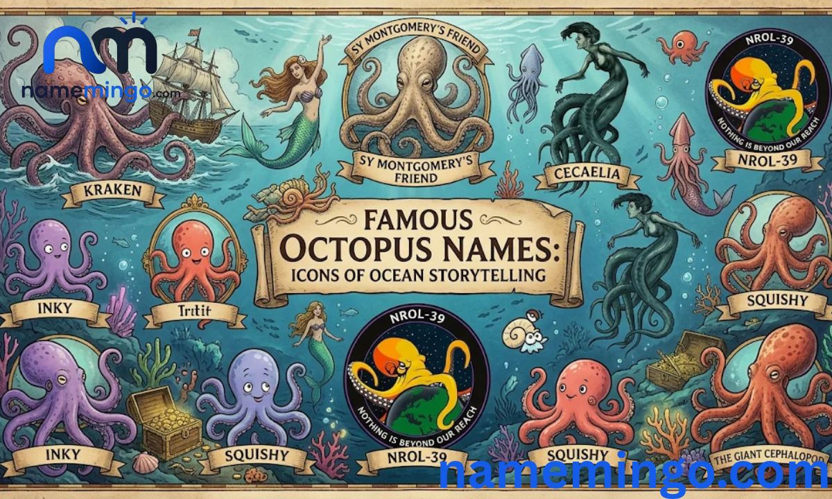 Famous Octopus Names Icons of Ocean Storytelling