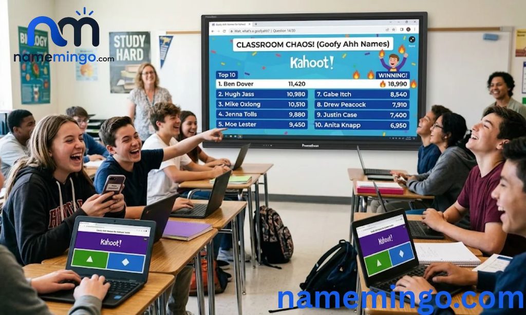 Goofy Ahh Names for Kahoot