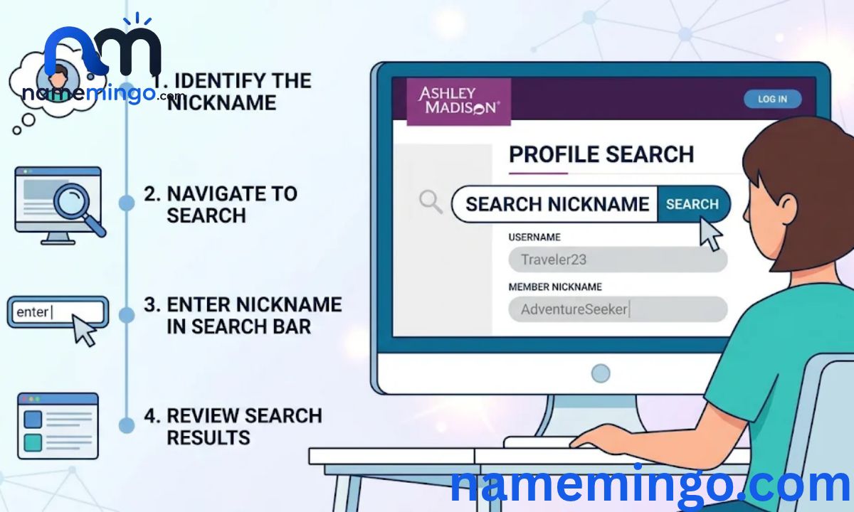 How to Search for a Nickname on Ashley Madison