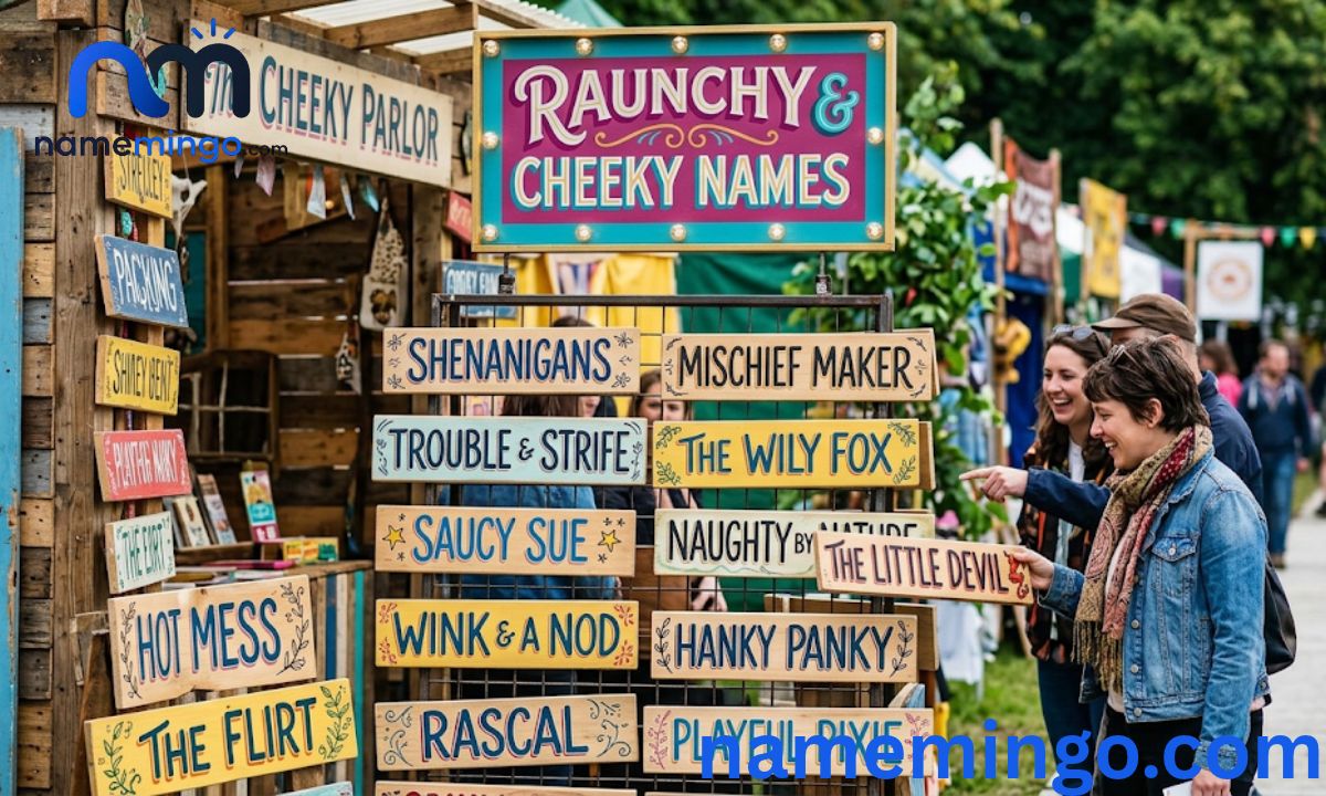 Raunchy & Cheeky Names