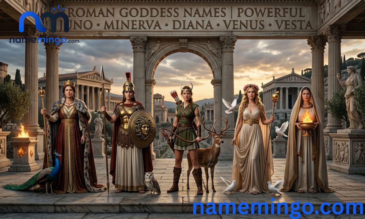 Roman Goddess Names Powerful