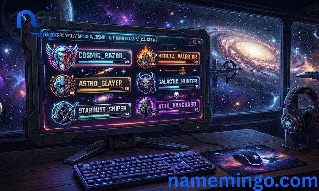 Space & Cosmic Tuff Gamertags 🌌