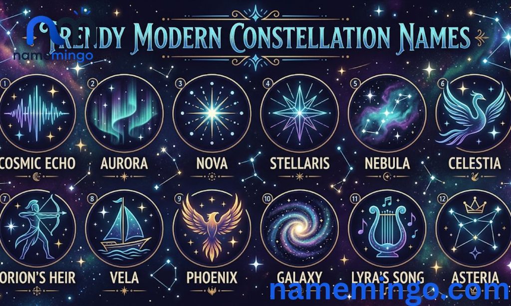 Trendy Modern Constellation Names