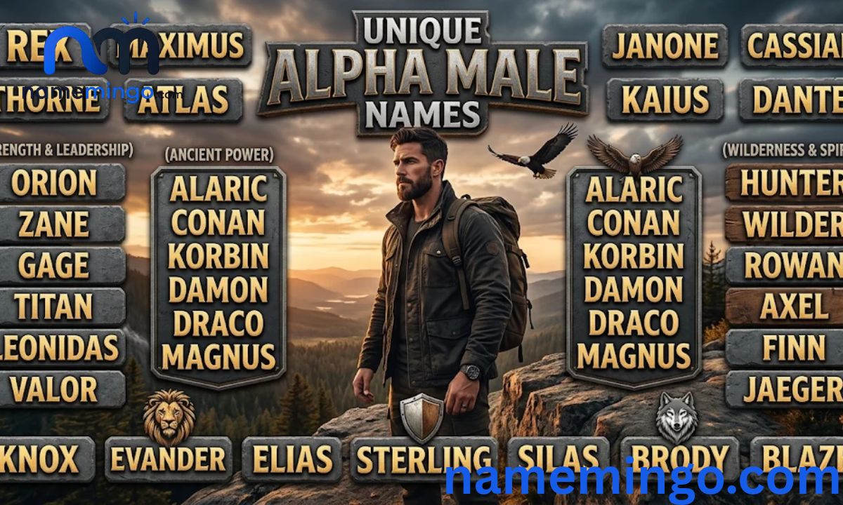 Unique Alpha Male Names