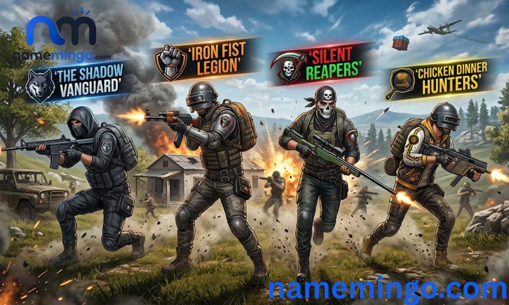 Unique Clan Names for PUBG