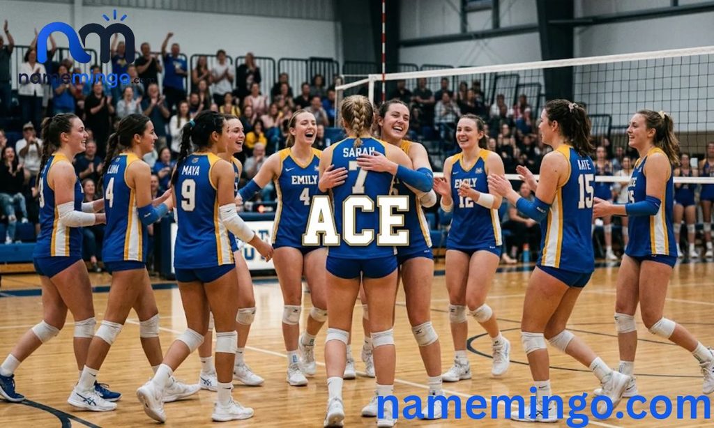 Volleyball Team Names One Word
