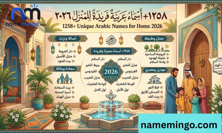 12581258+ Unique Arabic Names for Home 2026+ Unique Arabic Names for Home 2026
