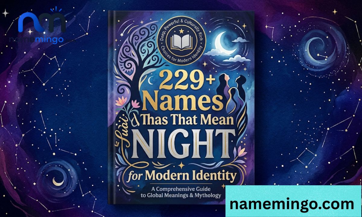 _229+ Names That Mean Night Deep, Powerful & Culturally Rich Choices for Modern Identity
