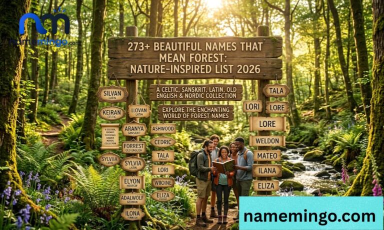 273+ Beautiful Names That Mean Forest Nature-Inspired List 2026