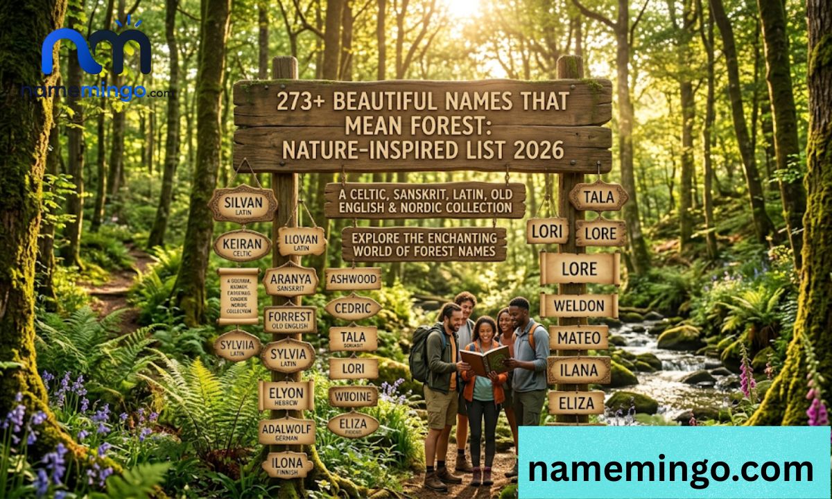 273+ Beautiful Names That Mean Forest Nature-Inspired List 2026