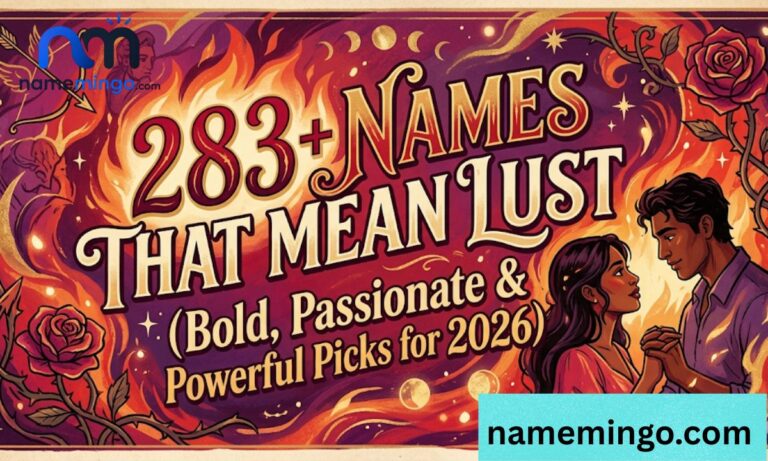283+ Names That Mean Lust (Bold, Passionate & Powerful Picks for 2026)