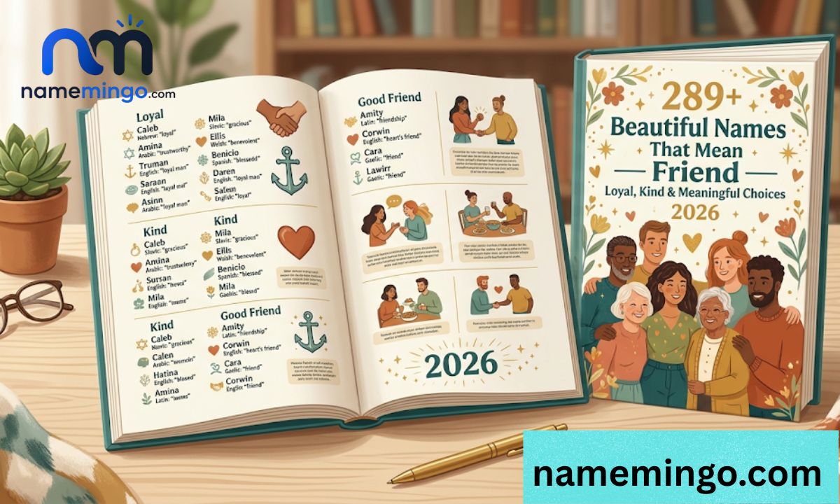 289+ Beautiful Names That Mean Friend — Loyal, Kind & Meaningful Choices 2026