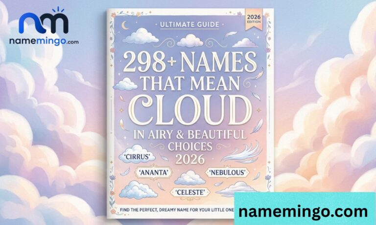 _298+ Names That Mean Cloud in Airy & Beautiful Choices 2026