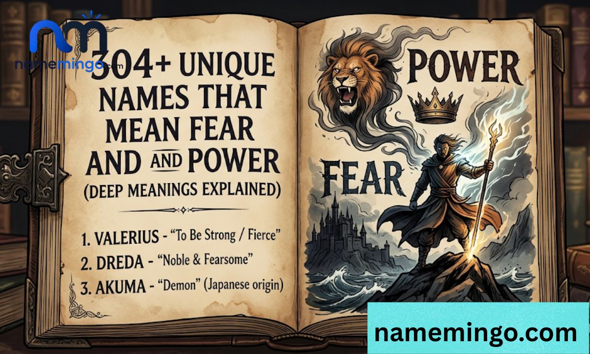 304+ Unique Names That Mean Fear and Power (Deep Meanings Explained) (1)