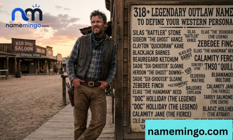 318+ Legendary Outlaw Names to Define Your Western Persona