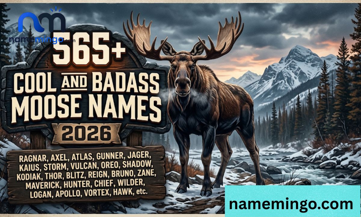 565+ Cool And Badass Moose Names 2026