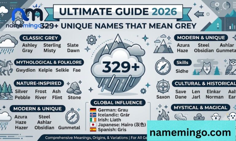 Girl Names That Mean L329+ Unique Names That Mean Grey Ultimate Guide 2026ight or Sun
