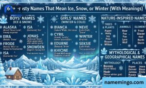 260+ Frosty Names That Mean Ice, Snow, or Winter (With Meanings)