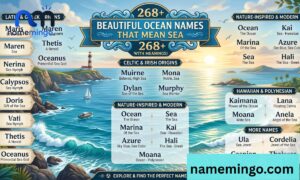 _268+ Beautiful Ocean Names That Mean Sea (With Meanings)