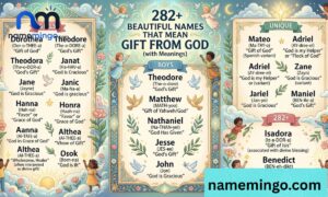 _282+ Beautiful Names That Mean Gift from God (with Meanings)