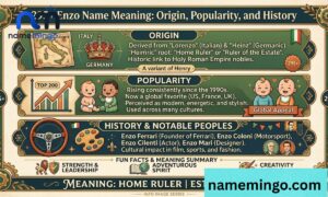 _295+Enzo Name Meaning Origin, Popularity, and History