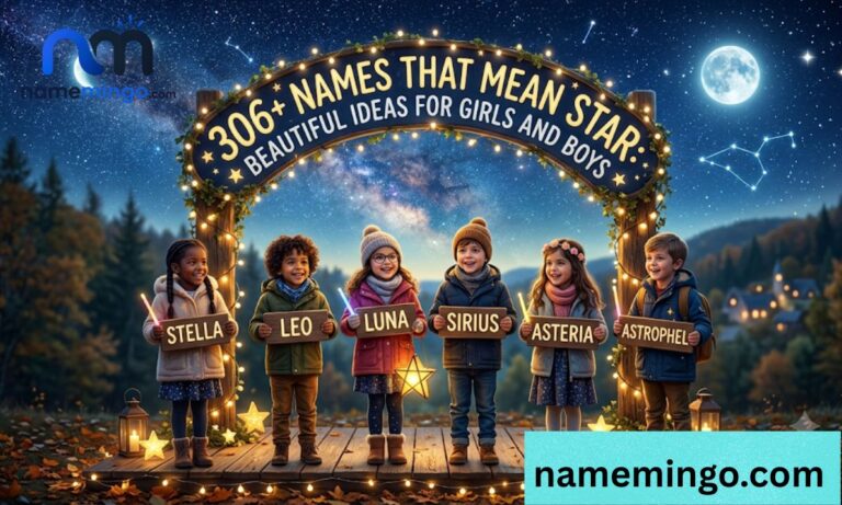 _306+ Names That Mean Star Beautiful Ideas for Girls and Boys