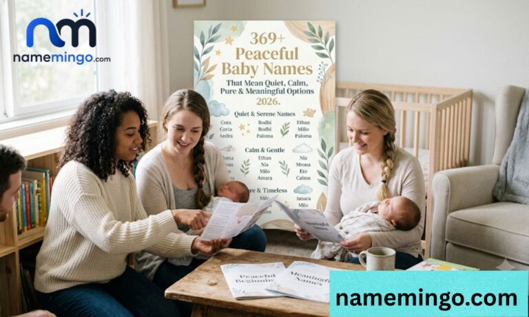 369+ Peaceful Baby Names That Mean Quiet, Calm, Pure & Meaningful Options 2026
