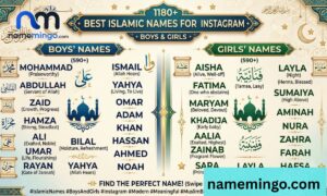 _1180+ Best Islamic Names for Instagram (Boys & Girls) 