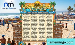 150+ Sand Volleyball Team Names Funny, Clever, & Beach Ideas