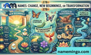 _278+ Powerful Names That Mean Change, New Beginnings, or Transformation 