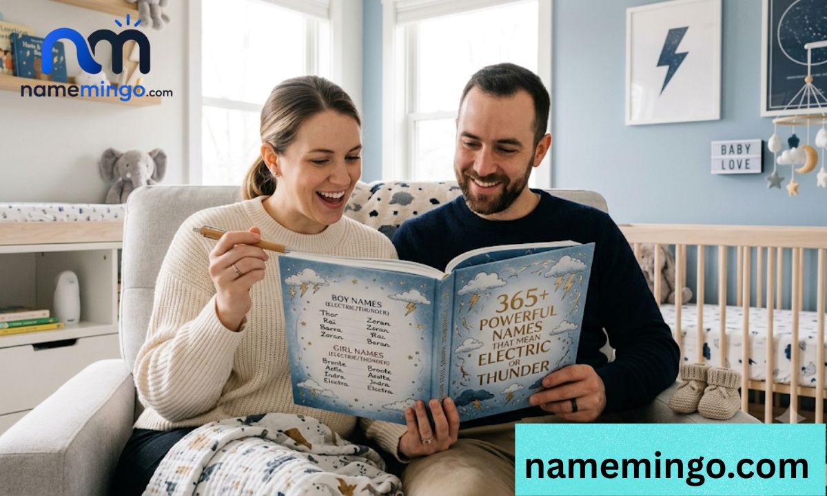 _365+ Powerful Names That Mean Electric or Thunder for Your Baby 