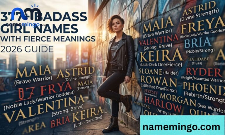 _377+ Badass Girl Names with Fierce Meanings (2026 Guide) 