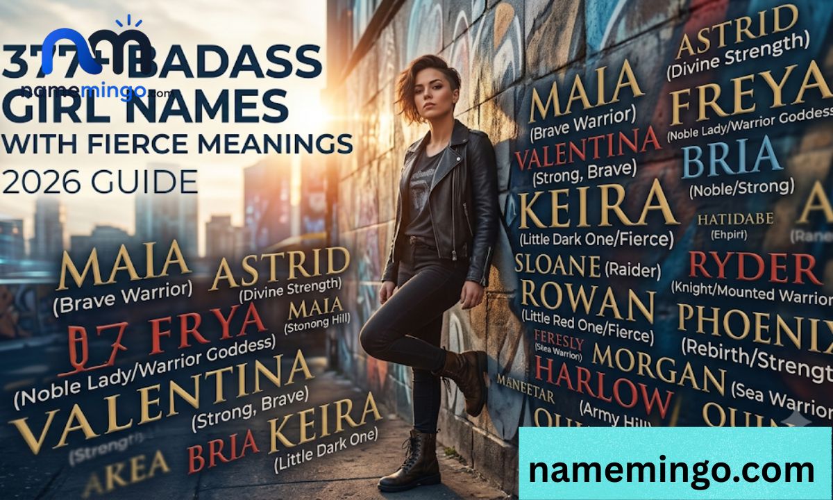 _377+ Badass Girl Names with Fierce Meanings (2026 Guide) 