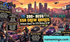 390+ Best GTA Crew Names Unique Ideas for GTA Online & RP