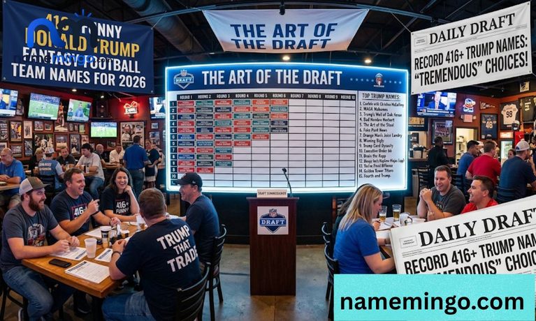 416+ Funny Donald Trump Fantasy Football Team Names for 2026