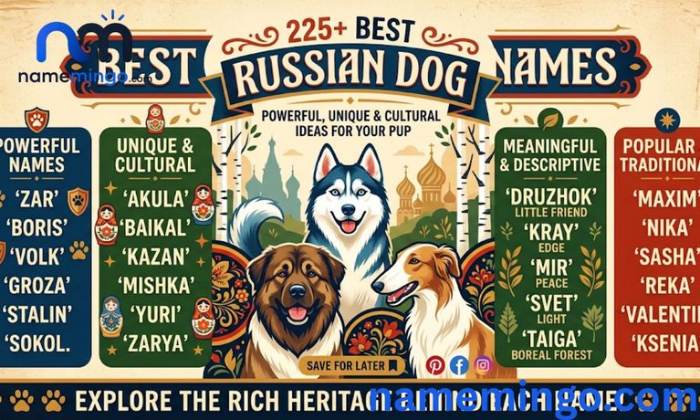 225+ Best Russian Dog Names Powerful, Unique & Cultural Ideas 