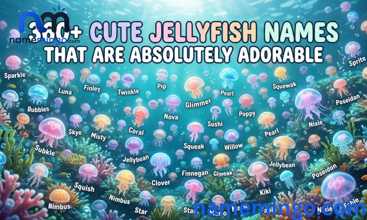 360+ Cute Jellyfish Names That Are Absolutely Adorable 