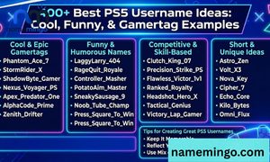 400+ Best PS5 Username Ideas Cool, Funny, & Gamertag Examples