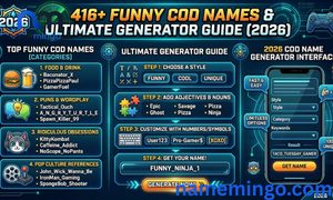 416+ Funny COD Names & Ultimate Generator Guide (2026)