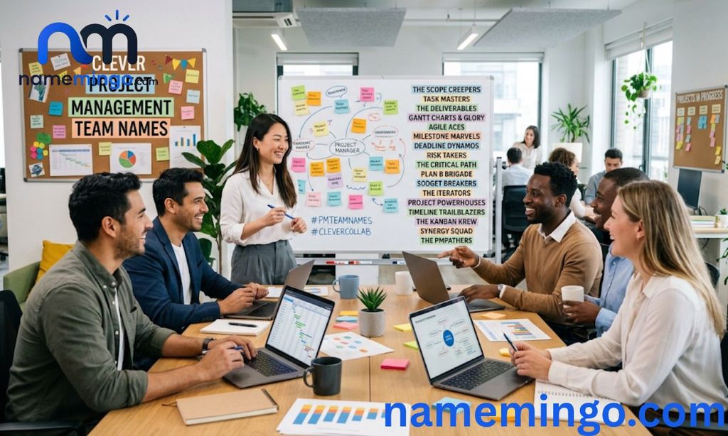 284+ Powerful Project Management Team Names to Inspire Success