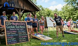 225+ Naughty & Dirty Cornhole Team Names (Ranked for High Laughs)