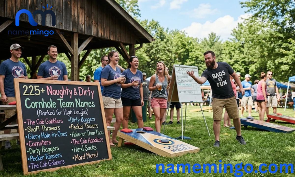 225+ Naughty & Dirty Cornhole Team Names (Ranked for High Laughs)