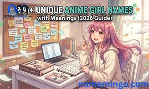 276+ Unique Anime Girl Names with Meanings (2026 Guide)