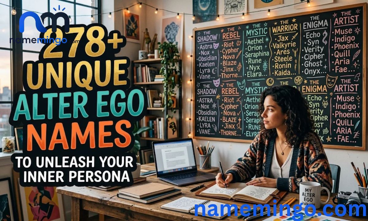 278+ Unique Alter Ego Names to Unleash Your Inner Persona