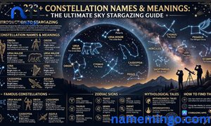 333+ Constellation Names & Meanings The Ultimate Sky Stargazing Guide