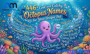 446+ Cool and Catchy Octopus Names for Your Unique Pet
