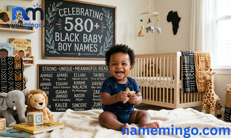 _580+ Black Baby Boy Names_ Strong, Unique, and Meaningful Ideas 